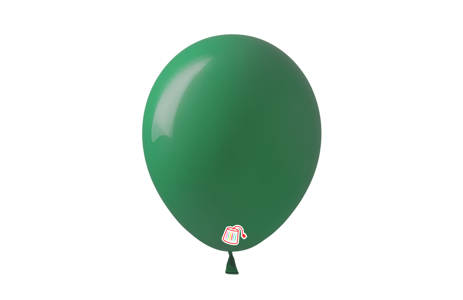 12" Latex Hunter Green Balloon - 25pk