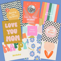 Ice Cream Cone Happy Birthday Card