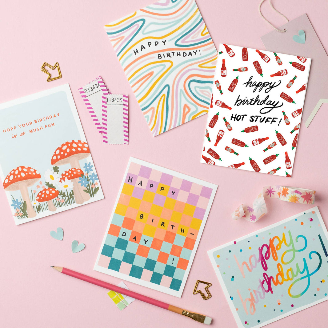 Happy Birthday Hot Stuff Card