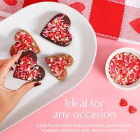 Sprinklemania Sweetheart Blend Sprinkles - 3.5oz Cube