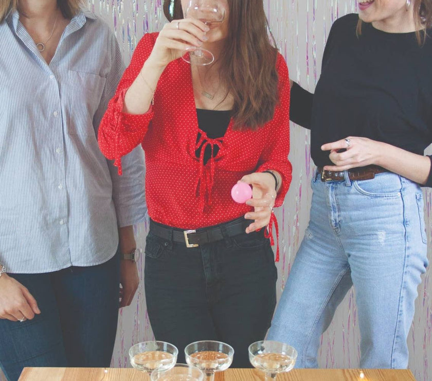 Prosecco Pong Drinking Party Game