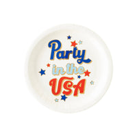 Party in the USA Paper Plates - 8CT