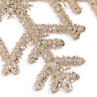 Glitter Snowflake Ornament