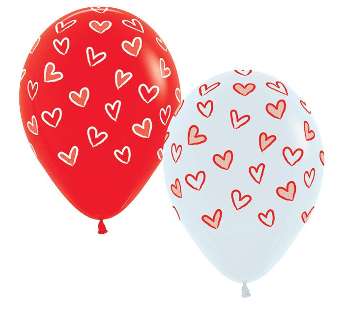 Heart 11" Latex Balloon
