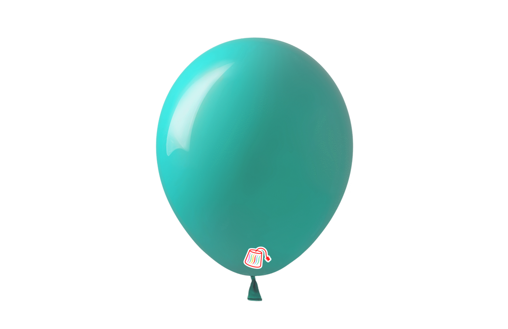 12" Latex Tiffany Blue Balloon - 25pk