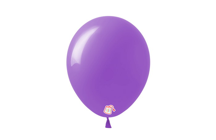 12" Latex Light Purple Balloon - 25pk