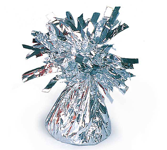 Silver Balloon Weight