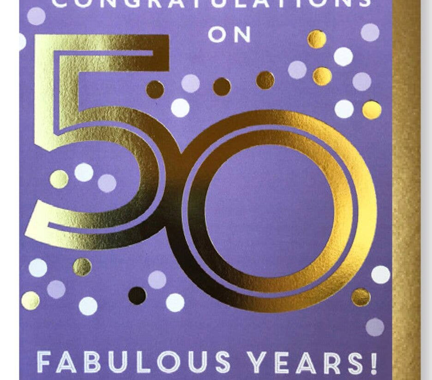 50th Gold Anniversary