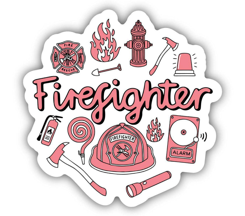 Firefighter Sticker