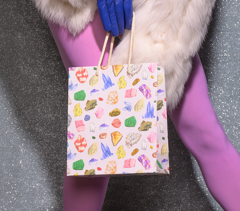 Gems Medium Gift Bag