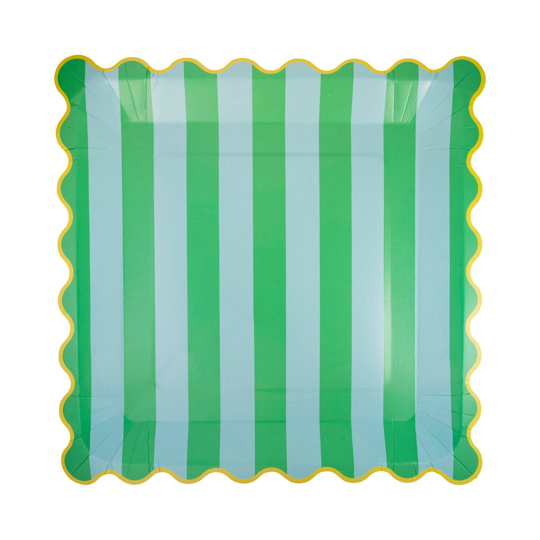 Assorted Striped Plate Set - 8CT