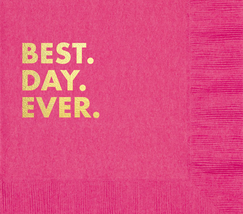 Best Day Cocktail Napkins - 20CT
