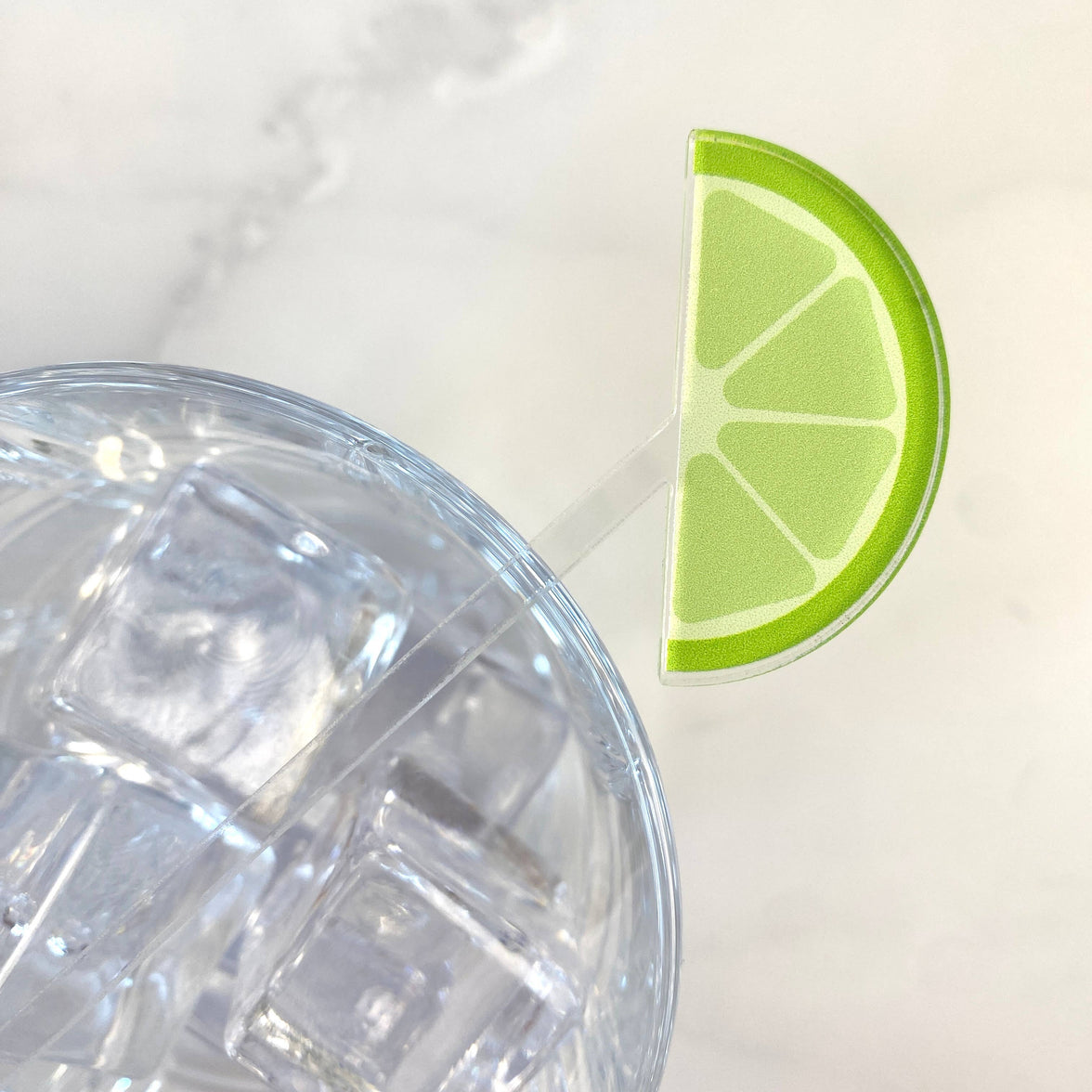 Lime Garnish Cocktail Picks