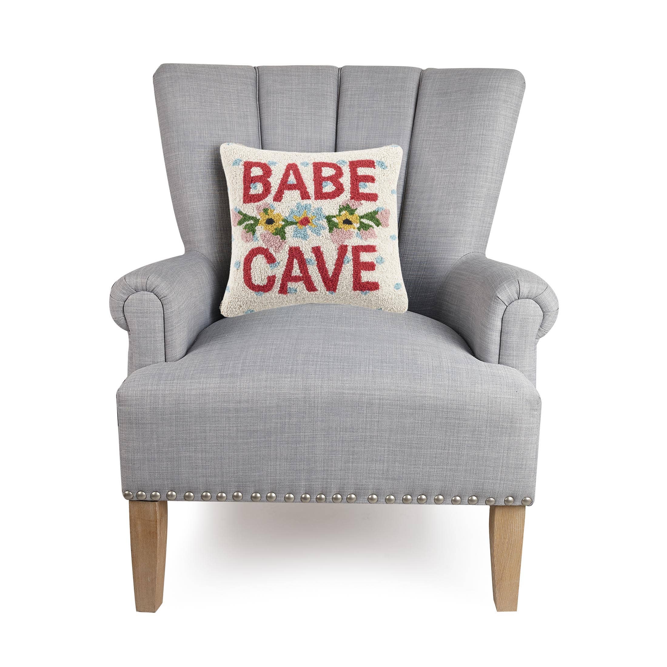 Babe Cave Hook Pillow