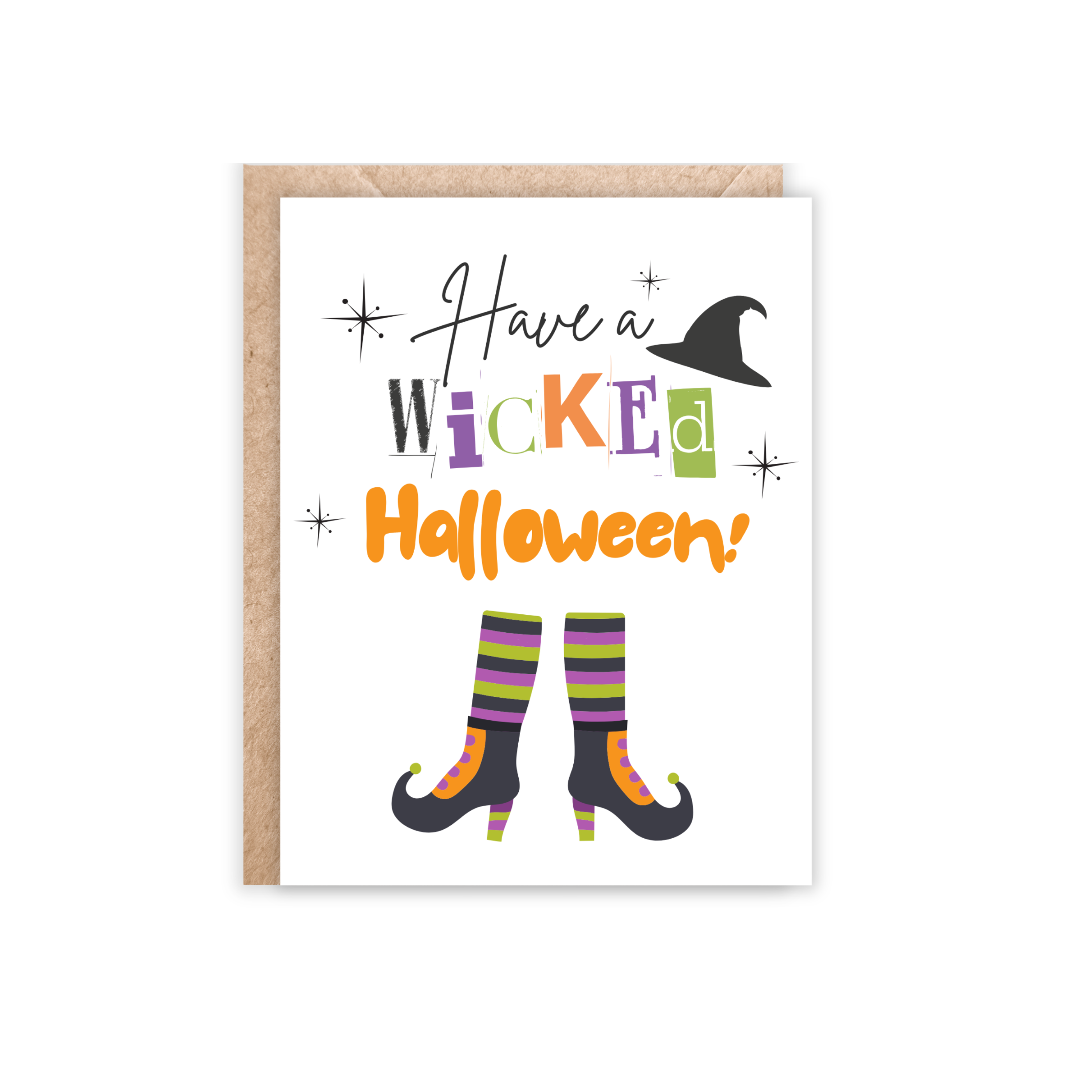 Wicked Halloween Greeting Card