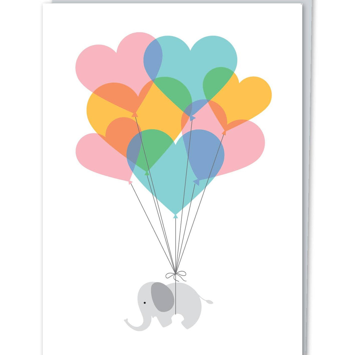 "Baby Elephant" Greeting Card