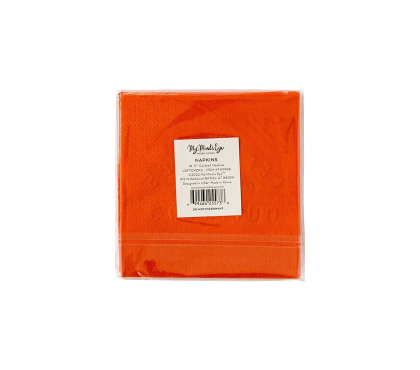 Harvest Leftovers Cocktail Napkin