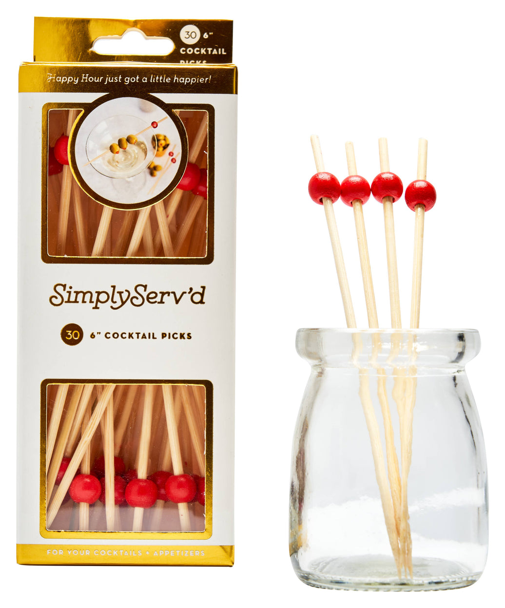 Scarlet Ball Party Pick - 30pk