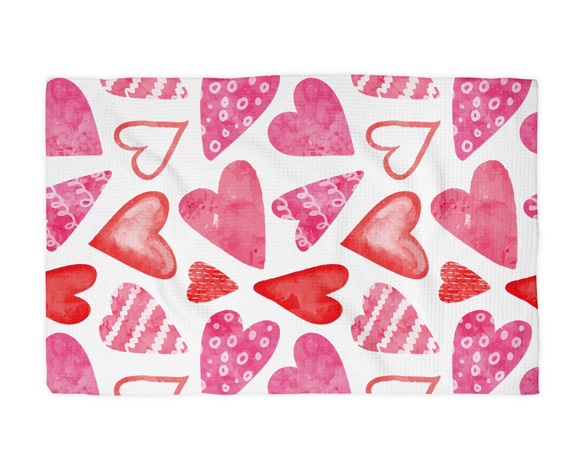 Valentine Heart XOXO Galentine Kitchen Towel