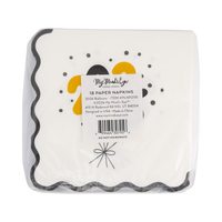 2026 Foil Balloons Cocktail Napkin - 18CT
