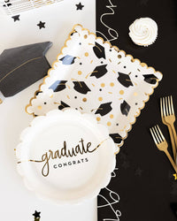 Graduate Congrats Paper Plate - 8CT