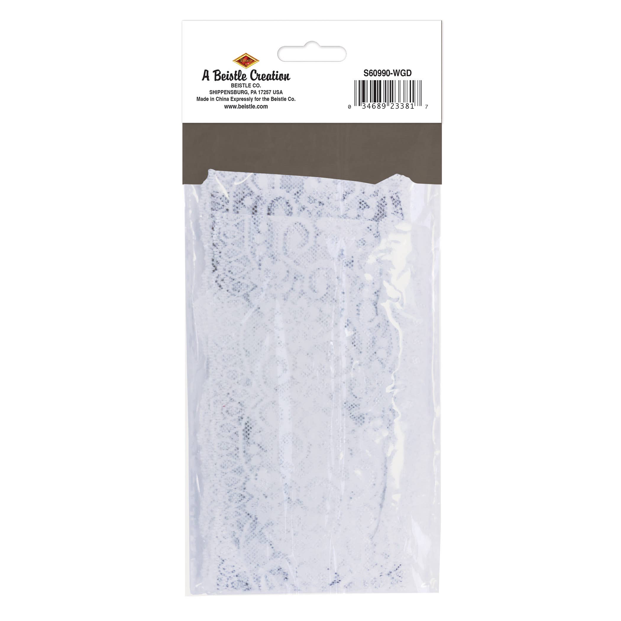 White "Mom to Be" Lace Sash