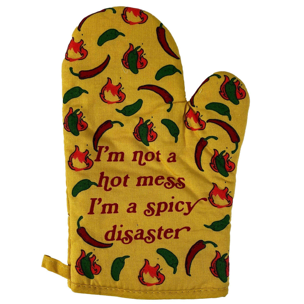 Spicy Disaster Oven Mitt Funny Pot Holder