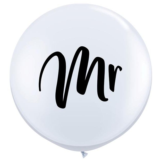 Mr 3' Large Latex Balloon