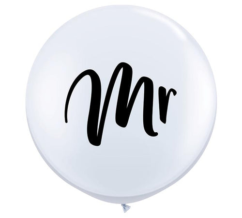 Mr 3' Large Latex Balloon