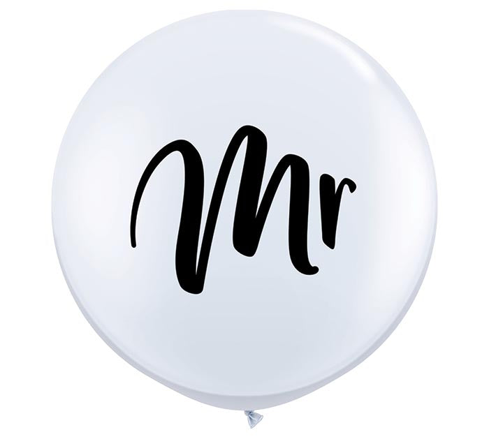 Mr 3' Large Latex Balloon