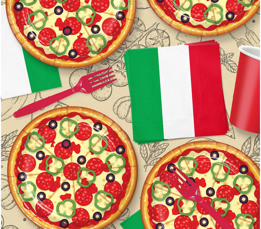 Pizza Party Plates - 16CT