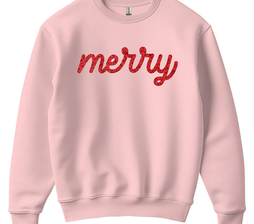Glitter Merry Sweatshirt