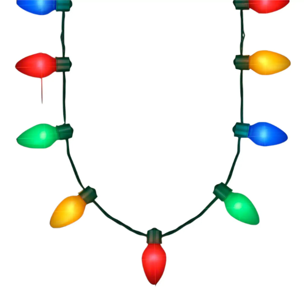 Christmas Light Necklace