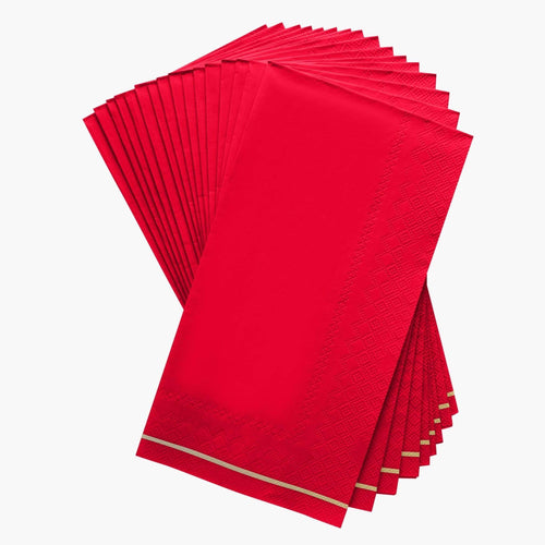 Red Dinner Napkins - 16CT