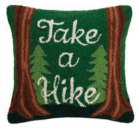 Take A Hike Hook Pillow