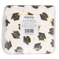 Grad Hat Scatter Napkin Cocktail - 18CT