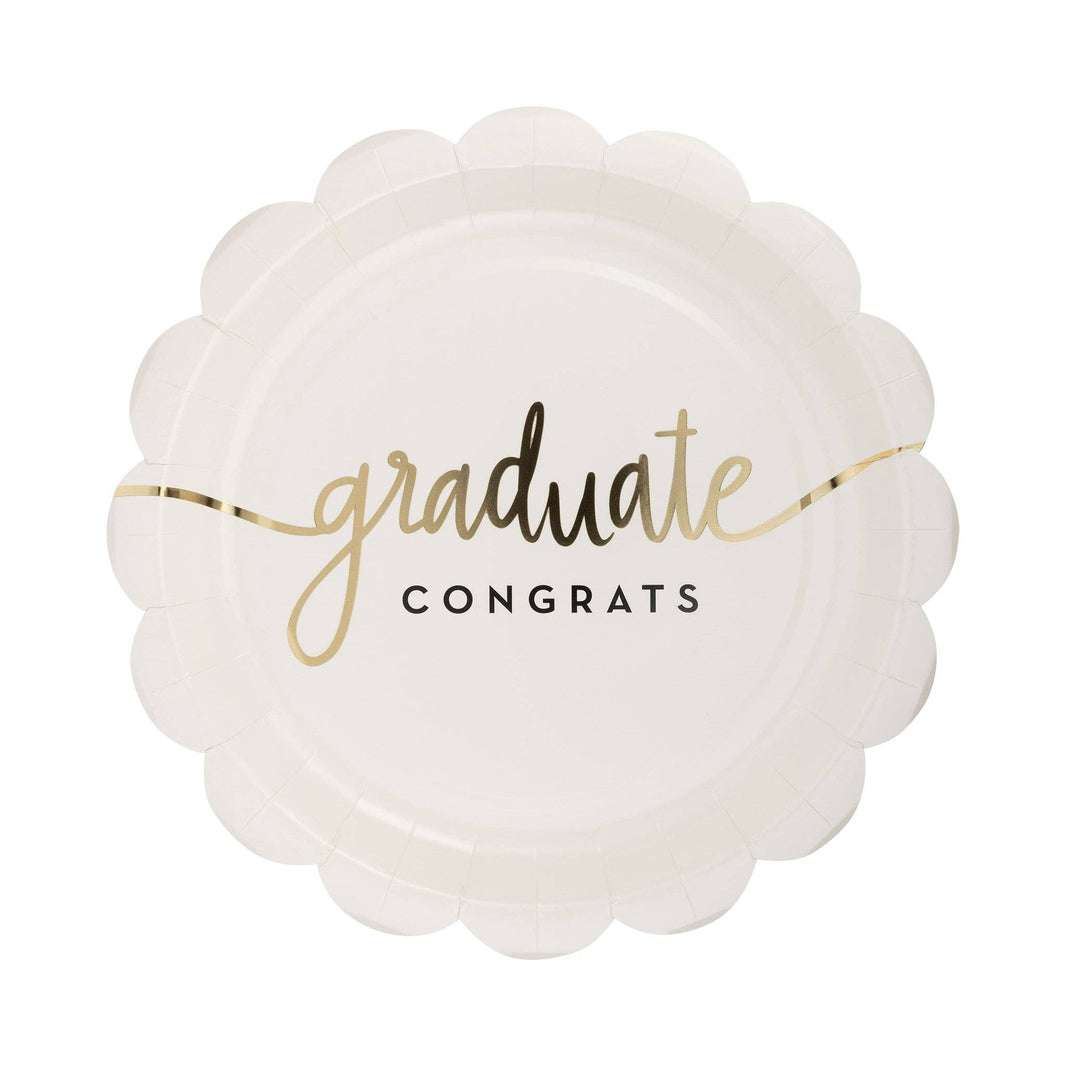 Graduate Congrats Paper Plate - 8CT