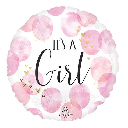 It's A Girl 17" Mylar Balloon