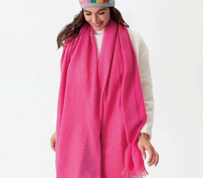 Belle Pink Scarf