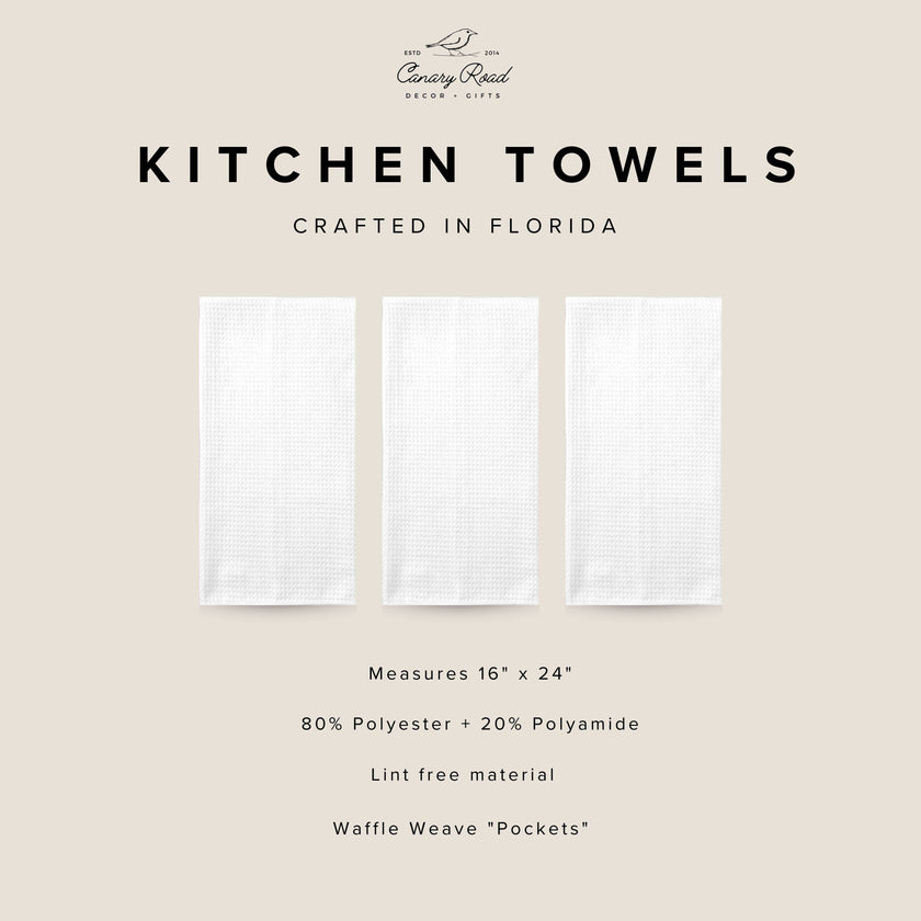 Fishing Kitchen Towel