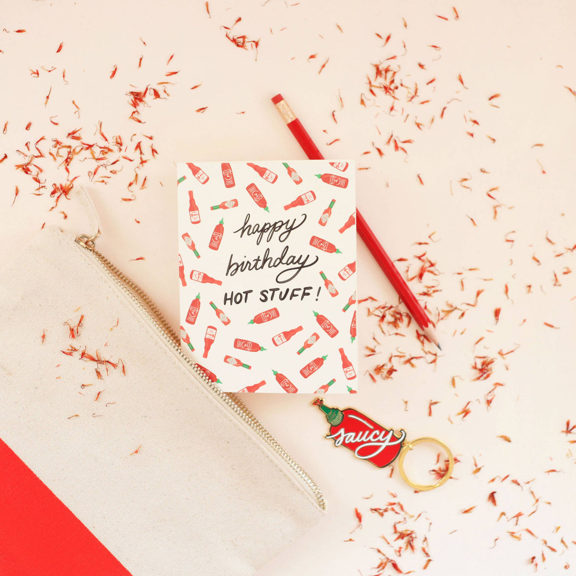 Happy Birthday Hot Stuff Card