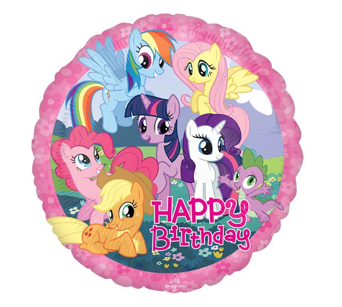 My Little Pony Happy Birthday 17" Mylar Balloon