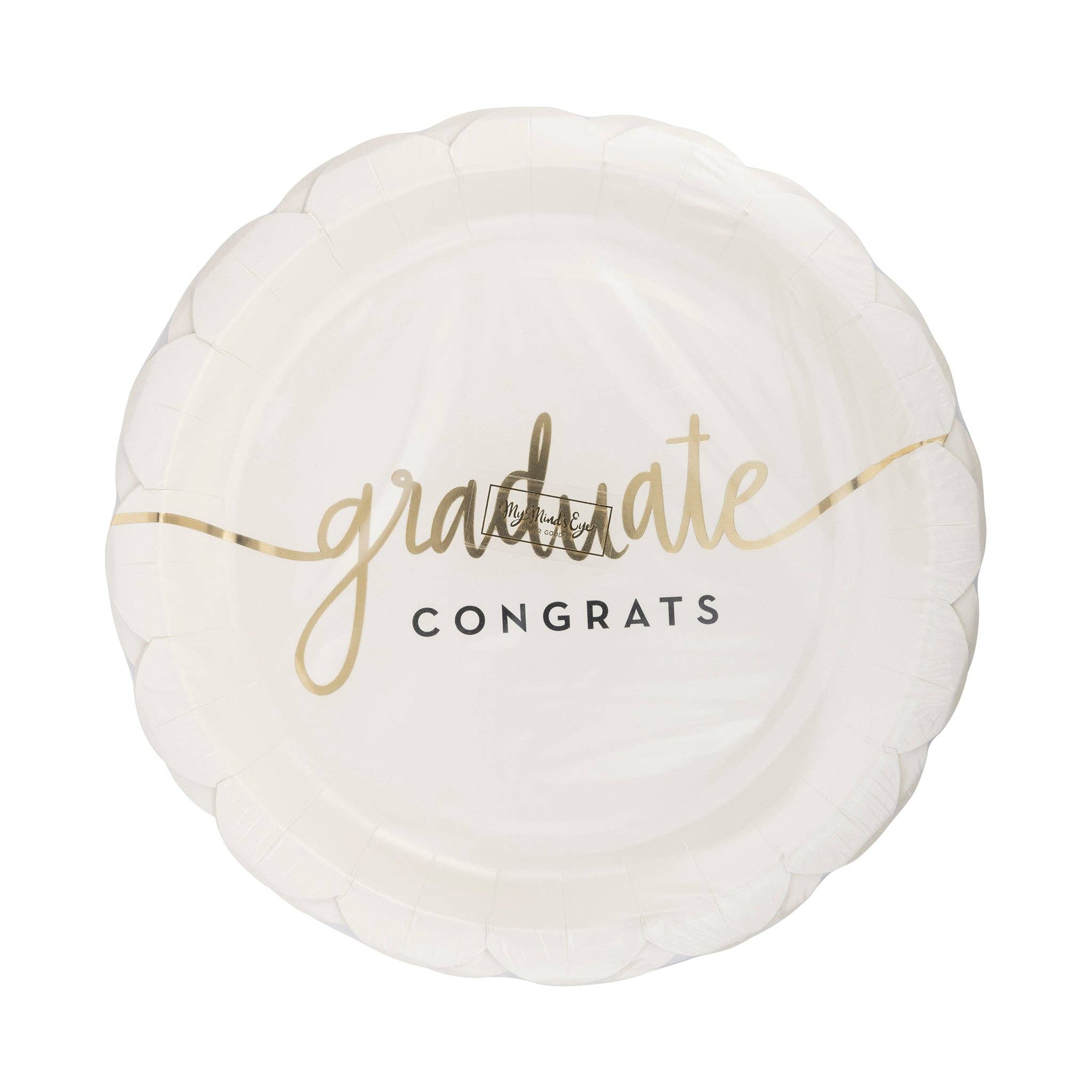 Graduate Congrats Paper Plate - 8CT