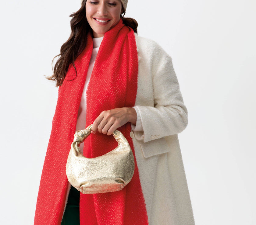 Belle Red Scarf