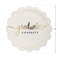 Graduate Congrats Paper Plate - 8CT