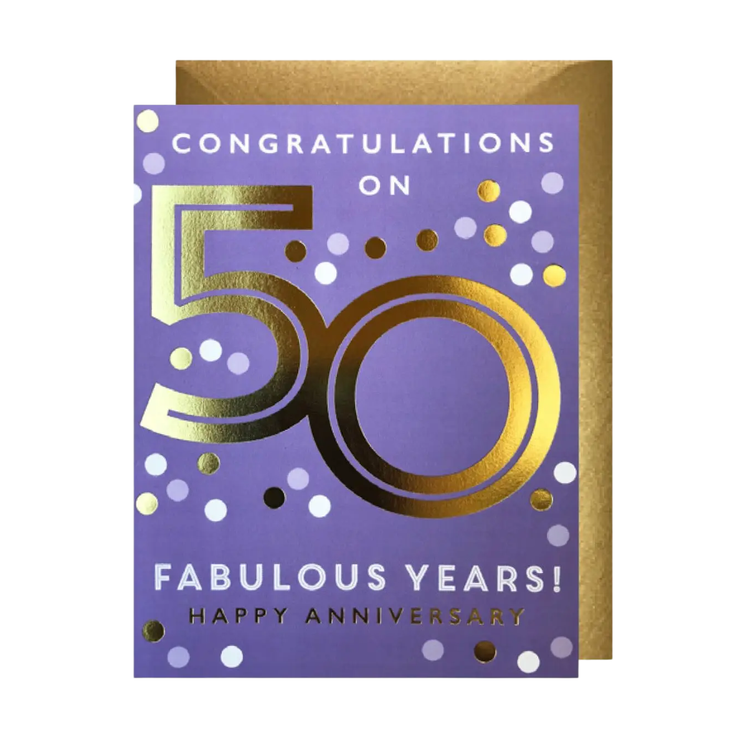 50th Gold Anniversary