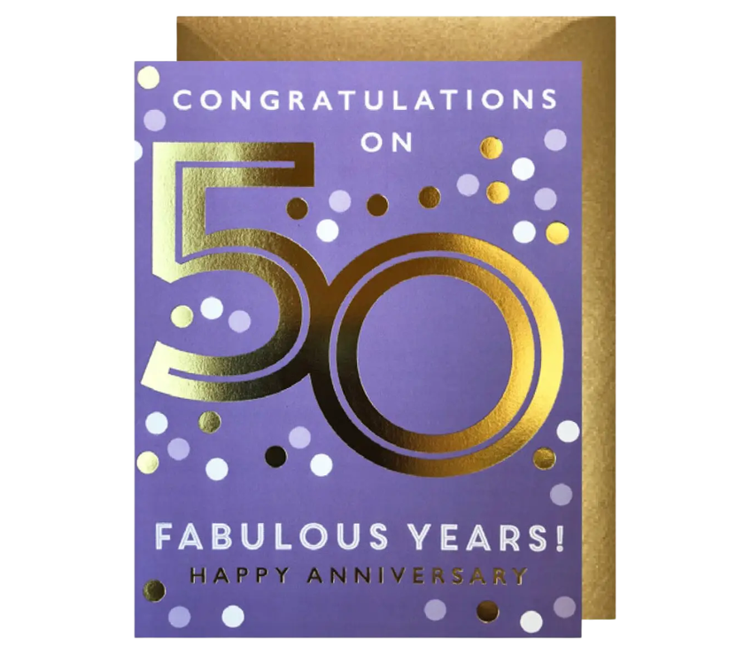 50th Gold Anniversary