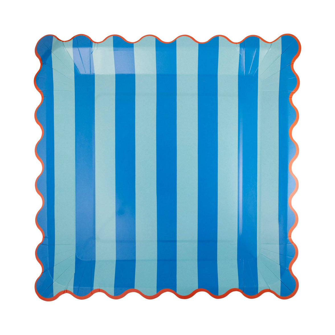 Assorted Striped Plate Set - 8CT