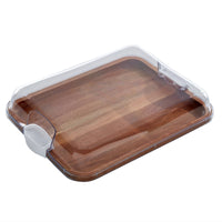 Make and Take Bamboo Board - Large White Handles
