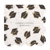 Grad Hat Scatter Napkin Cocktail - 18CT